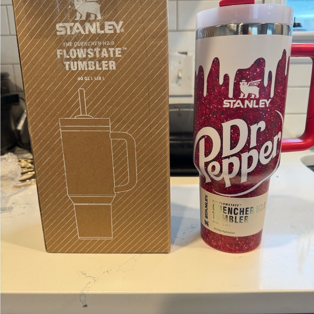 Stanley Dr Pepper Red FlowState Tumbler